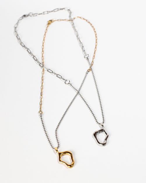 Collar Melted Charm MiX